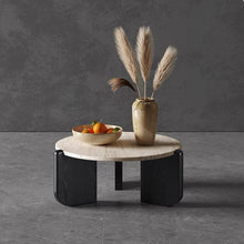 Load image into Gallery viewer, Kimitomo Travertine Coffee Table
