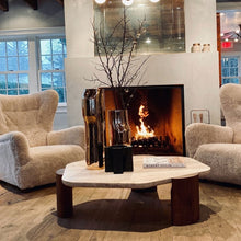 Load image into Gallery viewer, Kimitomo Hex Travertine Coffee Table