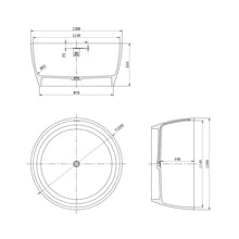 Load image into Gallery viewer, Chaiwa Freestanding Bath