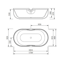 Load image into Gallery viewer, Hallmann Freestanding Bath