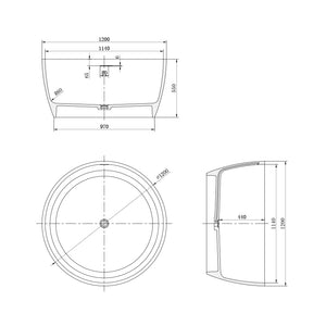 Chaiwa Freestanding Bath