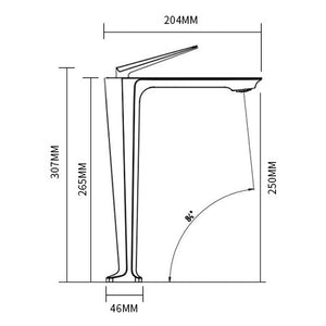 Clara Tall Mixer Faucet