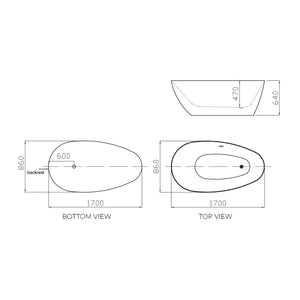 Darya Freestanding Bath