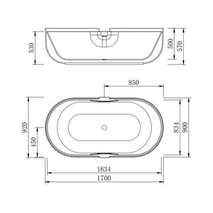 Hallmann Freestanding Bath