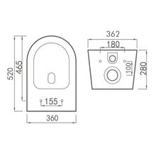 Load image into Gallery viewer, Miro Wall-Hung Toilet
