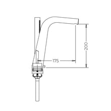 Load image into Gallery viewer, Silas Deck-mounted Bathtub Mixer Faucet
