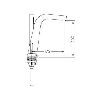 Silas Deck-mounted Bathtub Mixer Faucet