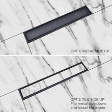 Load image into Gallery viewer, Tolmin Linear Shower Drain Cover
