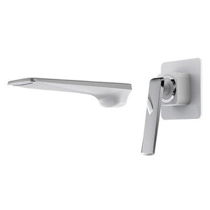 Glossy White + Chrome